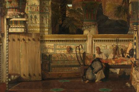 Lawrence Alma-Tadema: "Egyptian Widow"