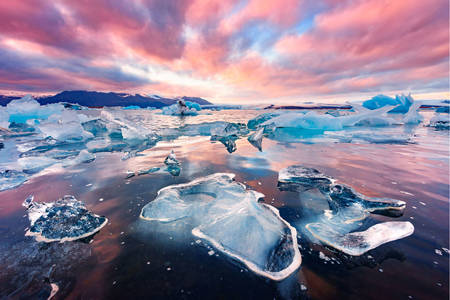 Gletscherlagune Jökulsárlón