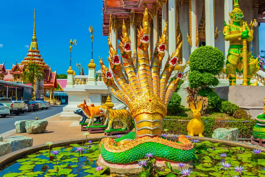 Wat Don Muang Phra Arramluang-tempelet i Bangkok