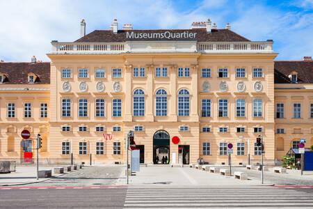 Bairro dos Museus em Viena
