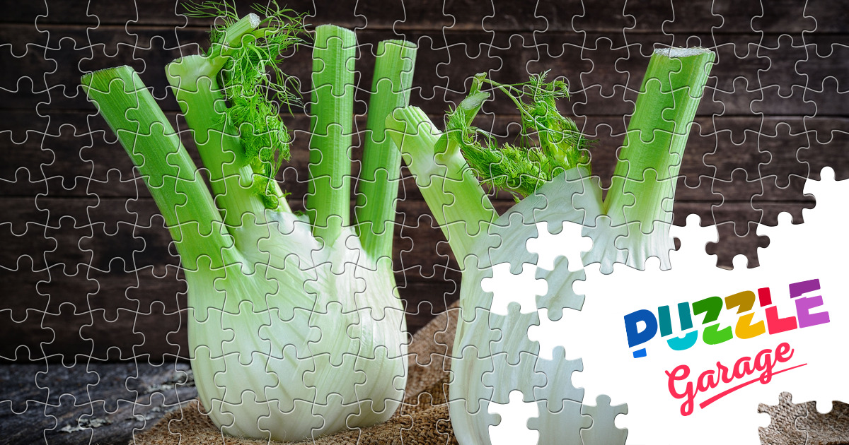 Fennel bulbs Jigsaw Puzzle (Plants, Vegetables) Puzzle Garage