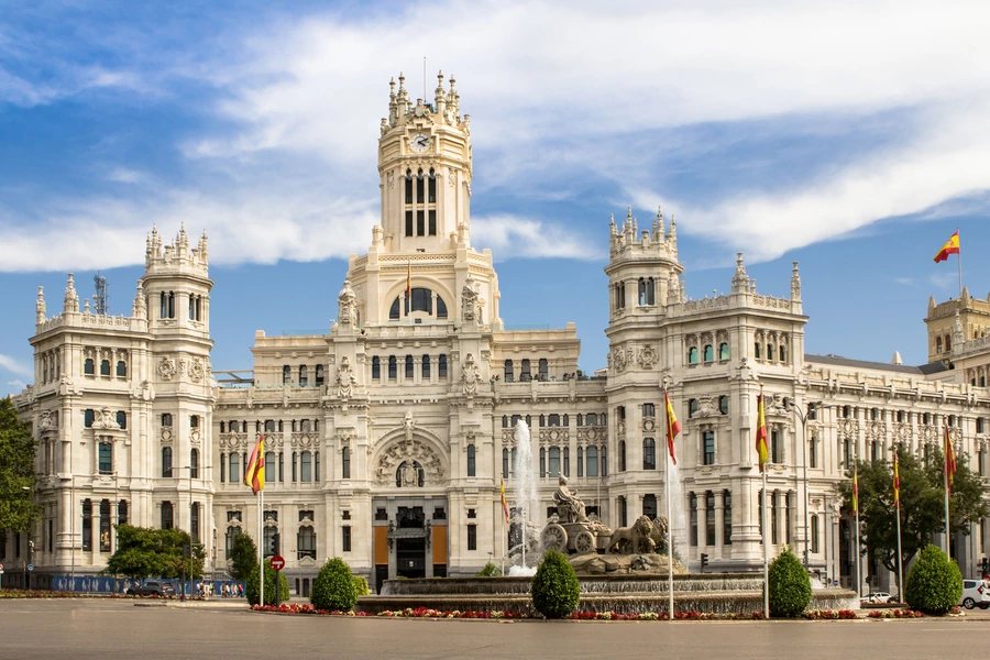 Cibeles-palasset, Madrid