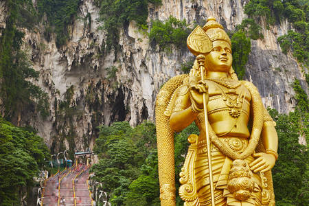 Statue de Dieu Murugan