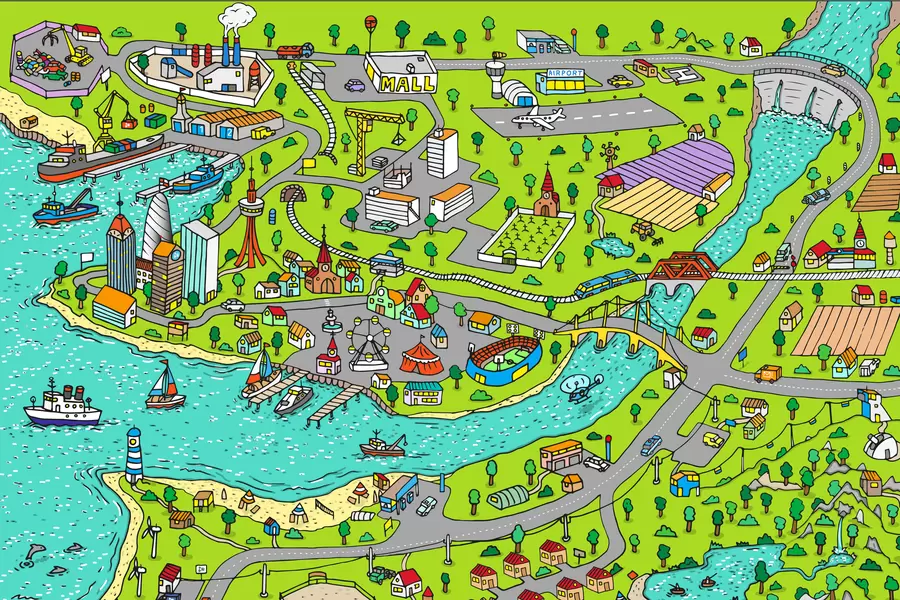 Mapa miasta