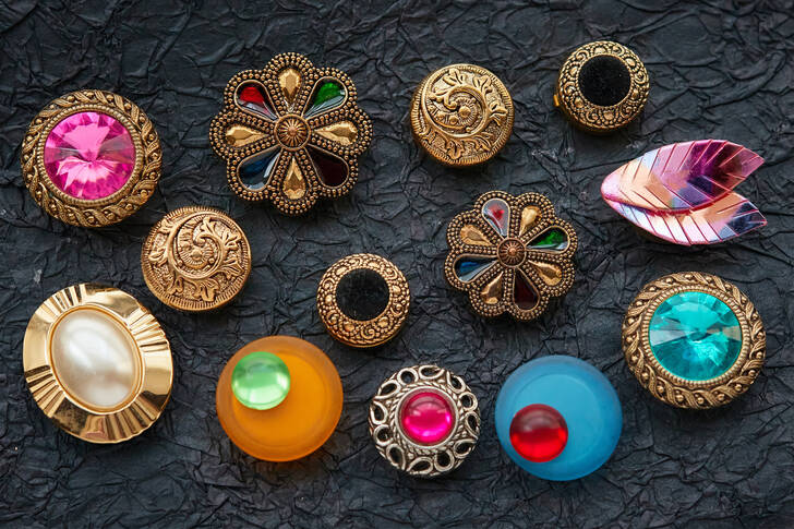Collection of vintage buttons