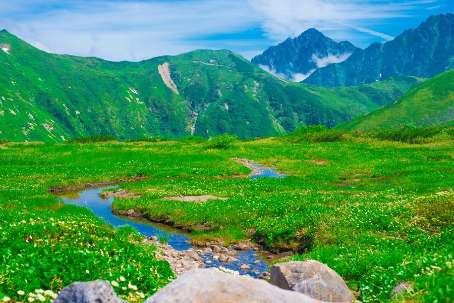 Gunung Tateyama di Toyama