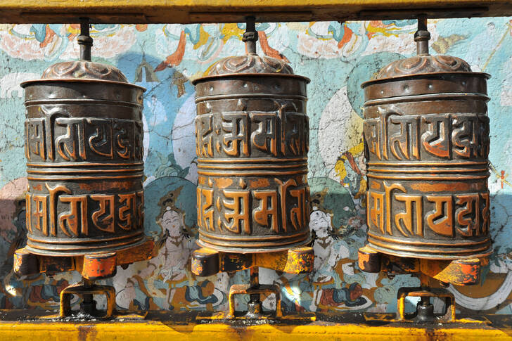 Budhistické modlitebné mlynčeky