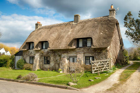 House in the village of Corfe