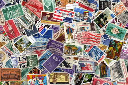Amerikai postai bélyeggyűjtemény
