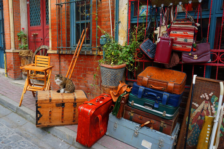 Stand de rue à Istanbul