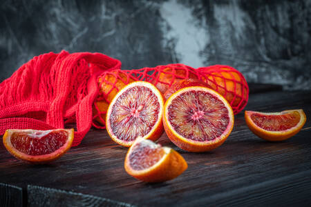 Naranjas rojas sicilianas