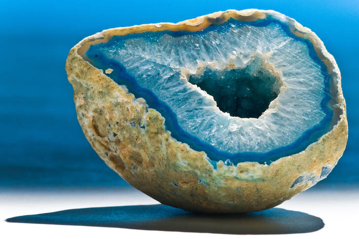 Blue agate