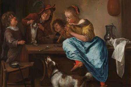Jan Steen: "The Dancing Lesson"