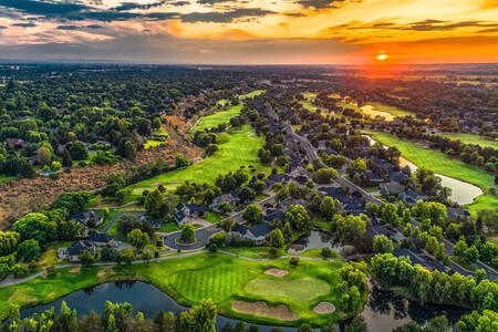 Pole golfowe w Eagle