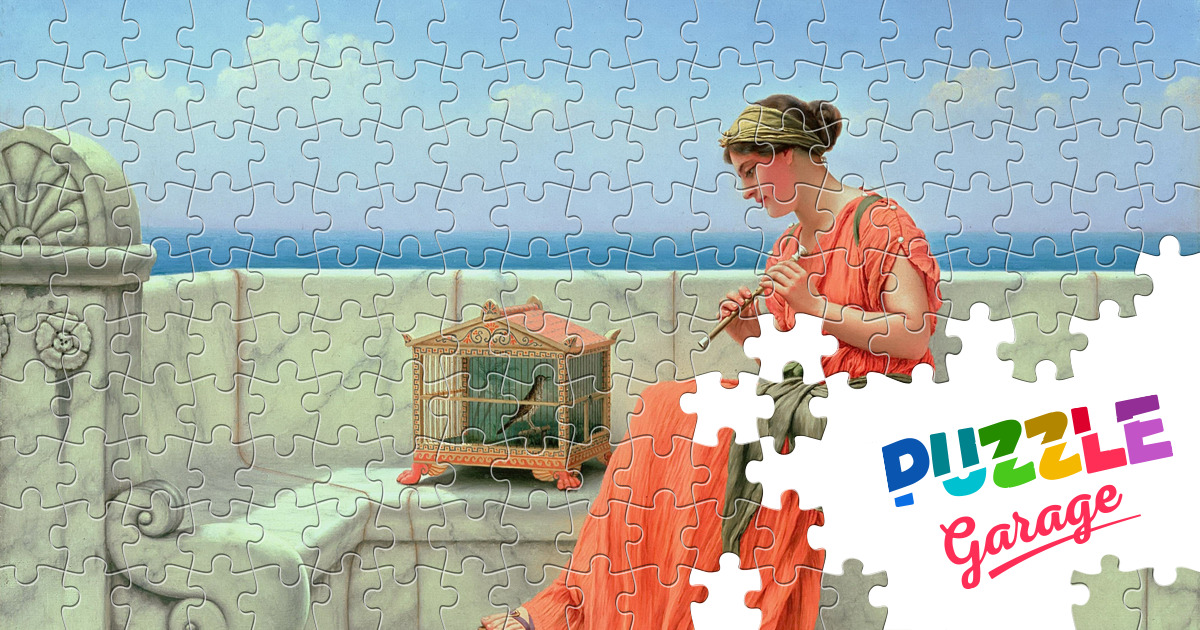 John William Godward: Song Without Words Jigsaw Puzzle (Art ...