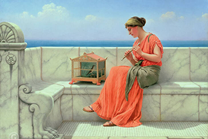 John William Godward: Sang uden ord