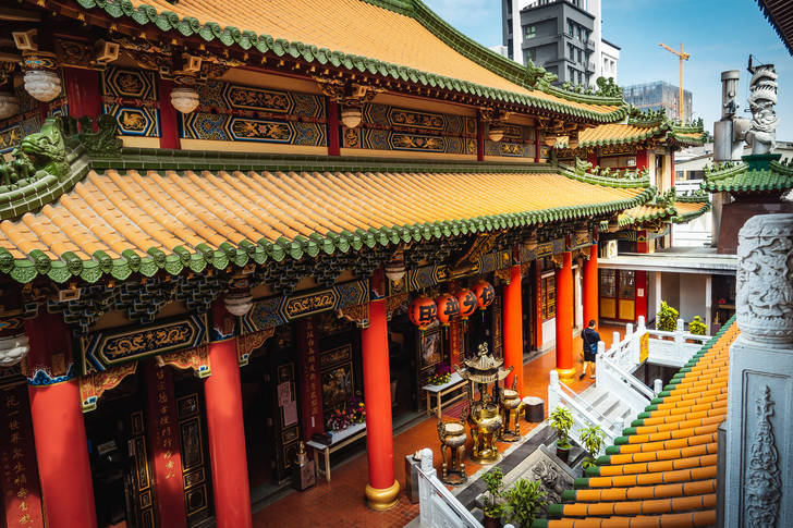 Temple architecture in Taiwan