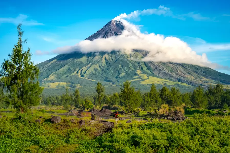 Mayon vulkaan
