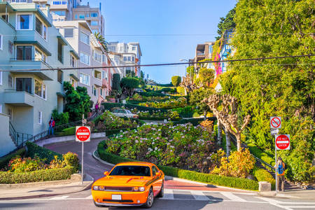Lombard Street i San Francisco
