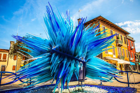 Glass sculpture on the island of Murano