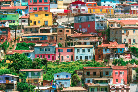 Huizen in Valparaíso