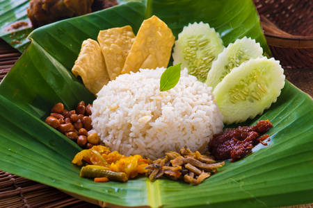Malay curry rice