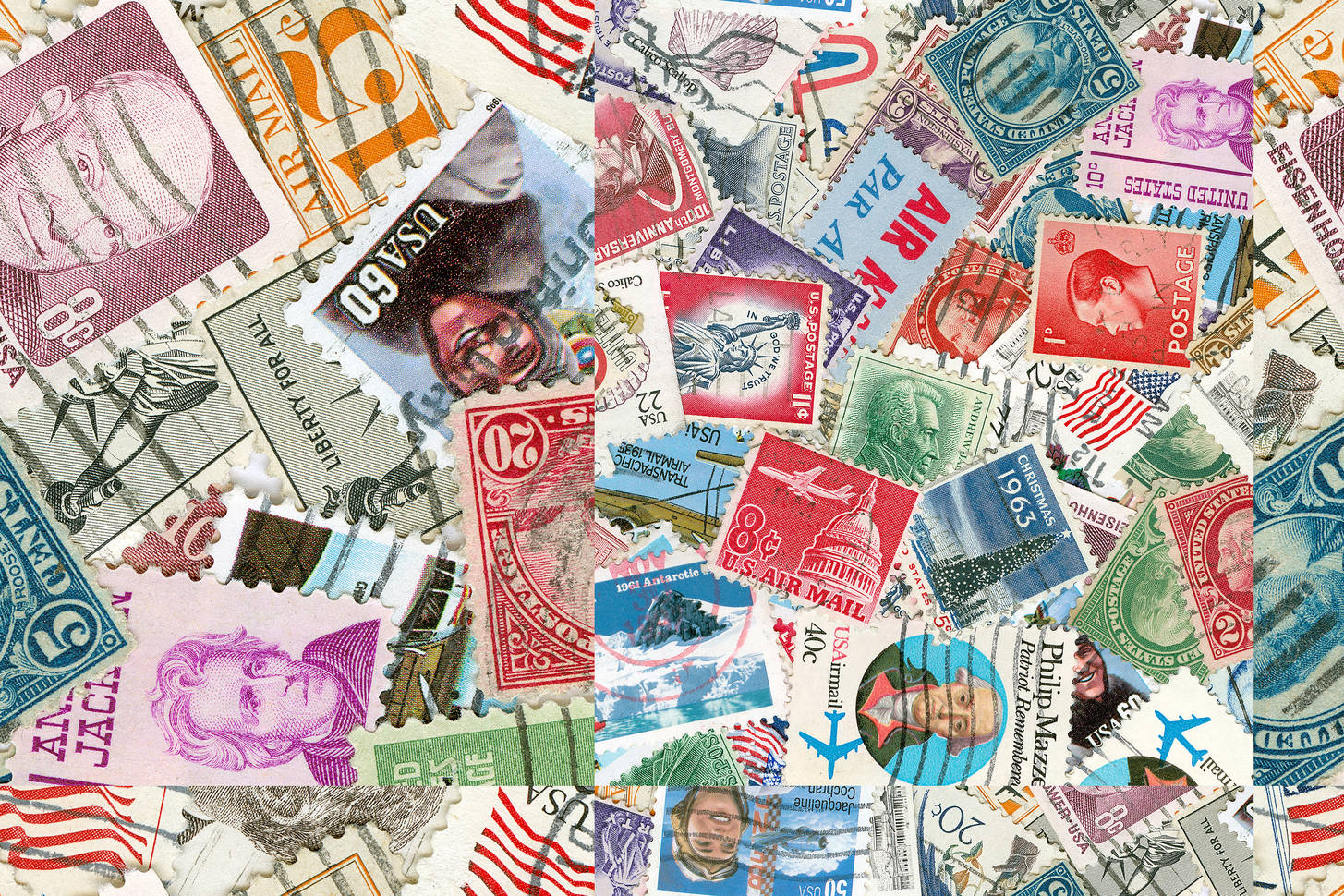Collection of postage stamps Jigsaw Puzzle (Other, Collecting) Puzzle