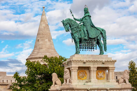 Saint Istvan statue, Budapest