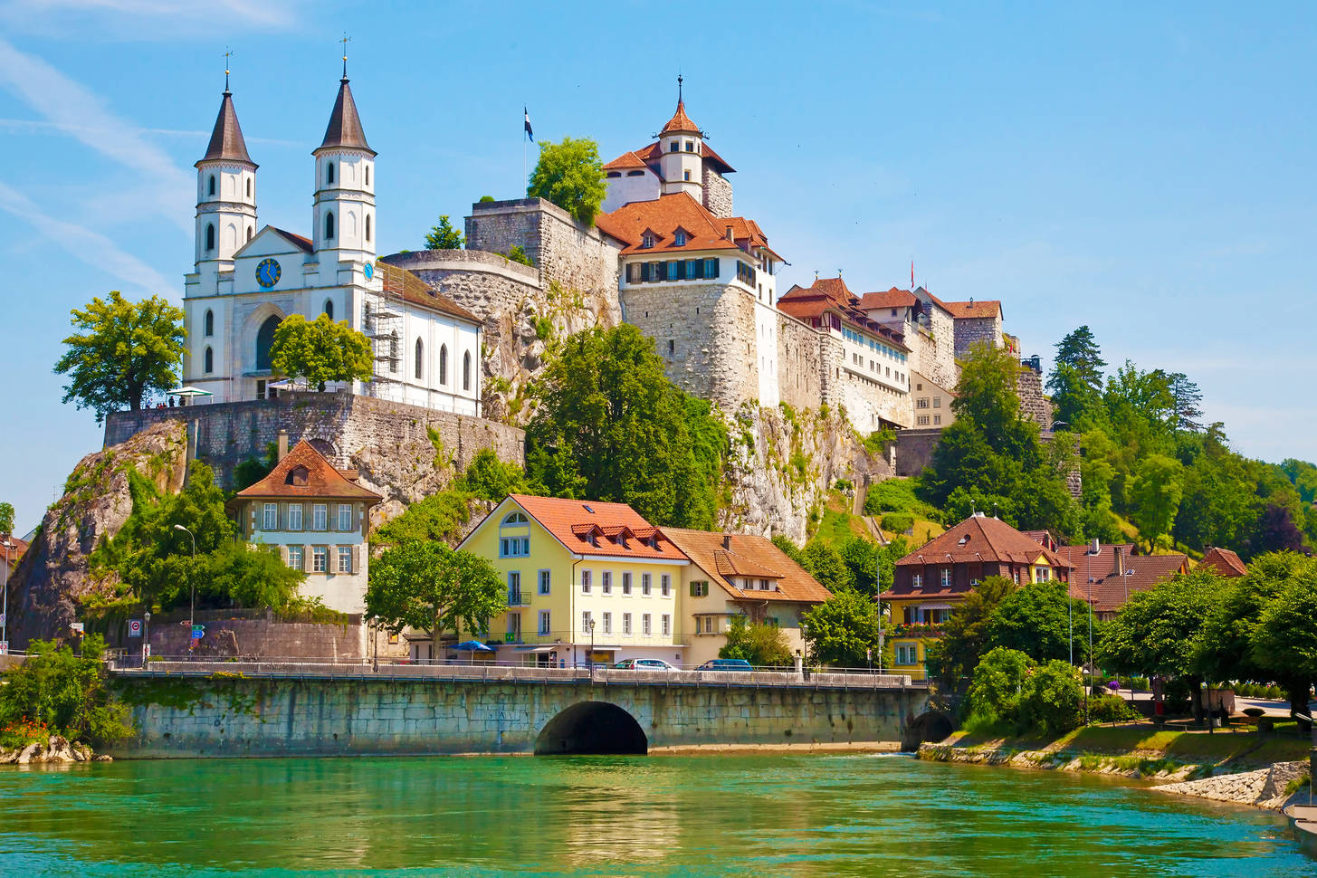 Aarburg Castle Jigsaw Puzzle (Countries, Switzerland) Puzzle Garage
