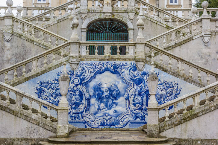 Staircase to the church in Lamego