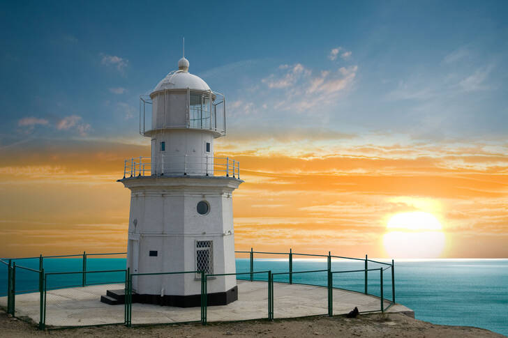 Lighthouse on the cape