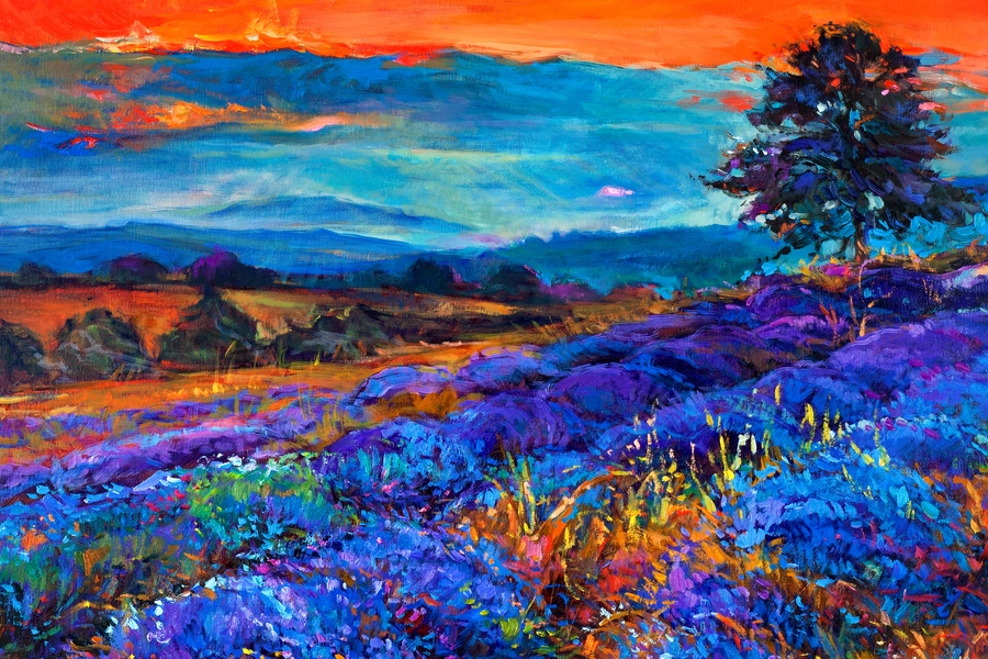 Лавандулови полета