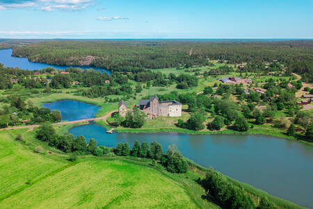 Widok na Kastelholm