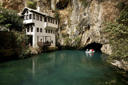 Derwisjhuis in Blagaj Buna