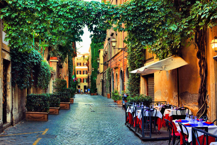 Old street in Rome