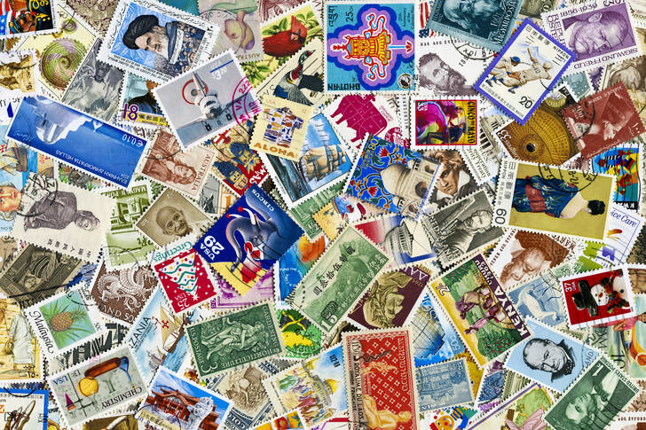 International postage stamps