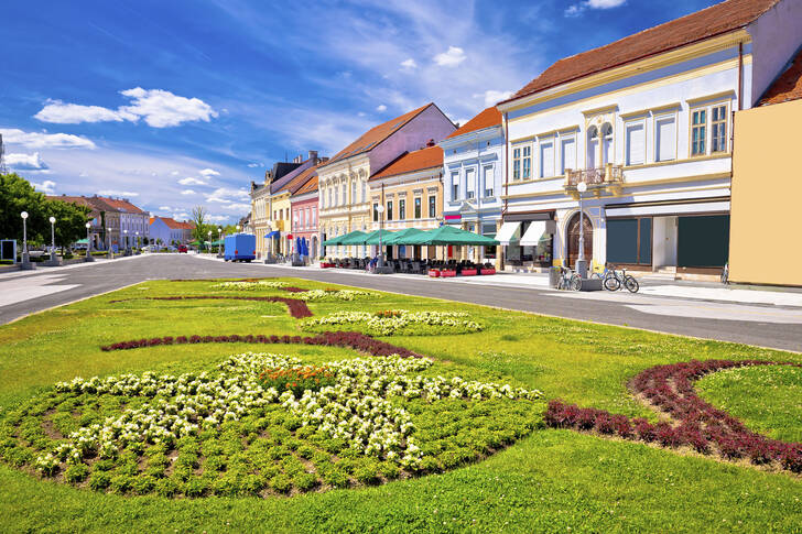 Old street of Koprivnica