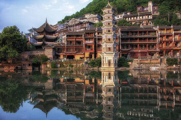 Starobylé město Fenghuang