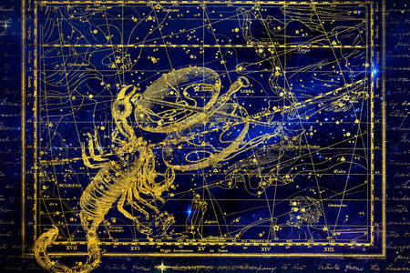 Constelación de escorpio