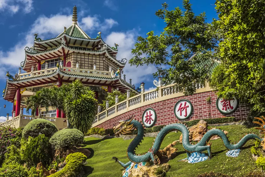 Pagoda Taoistycznej Świątyni w Cebu