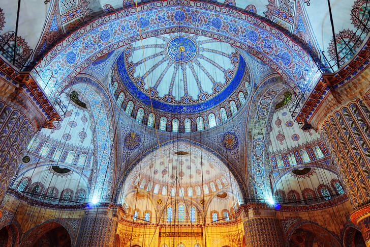 Den Blå Moské i Istanbul