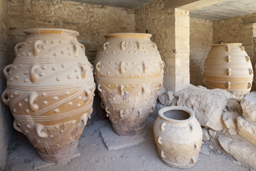 Džbány z paláca Knossos