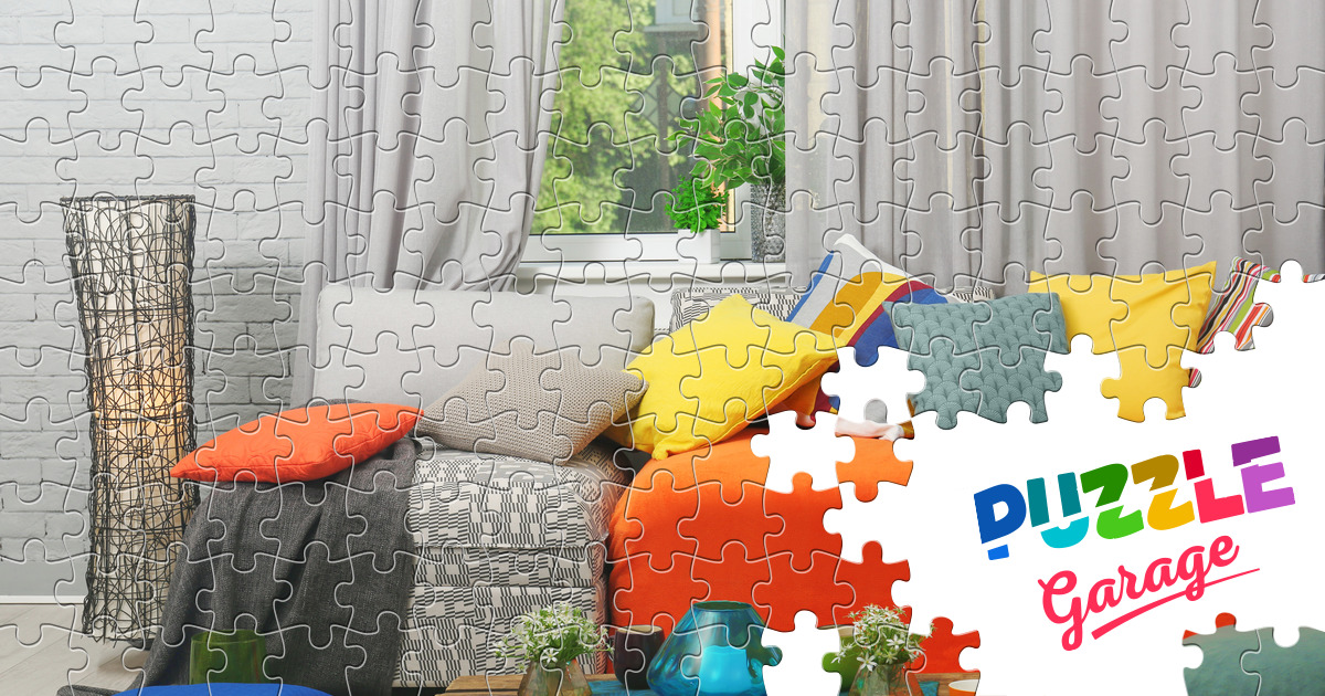 Creative living room Jigsaw Puzzle (Home, Interiors) Puzzle Garage