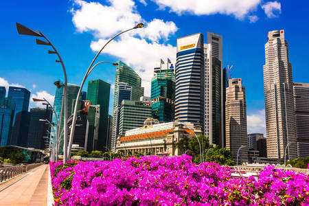 Αρχιτεκτονική του κέντρου της πόλης της Σιγκαπούρης