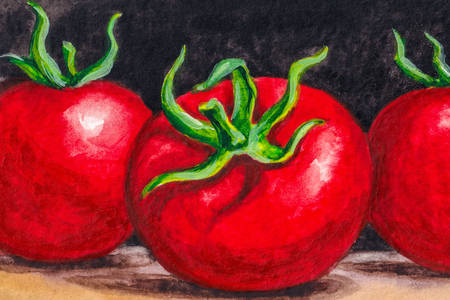 Bodegón con tomates
