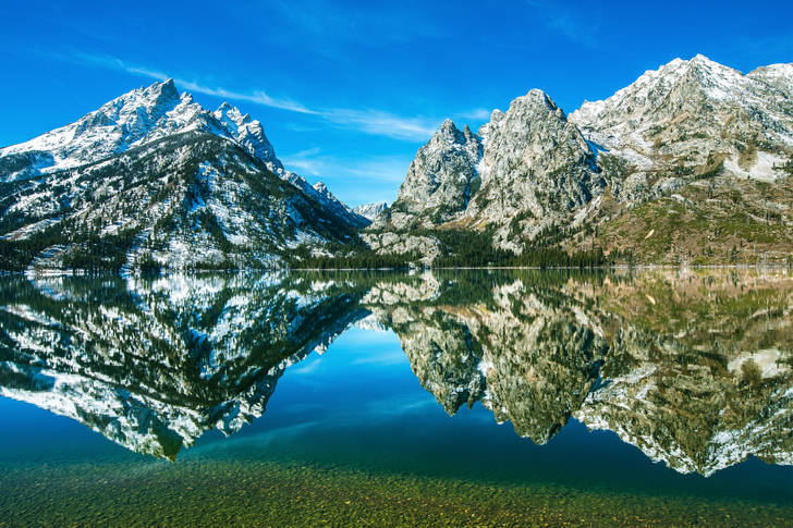 Lake Jenny and Mount Teton