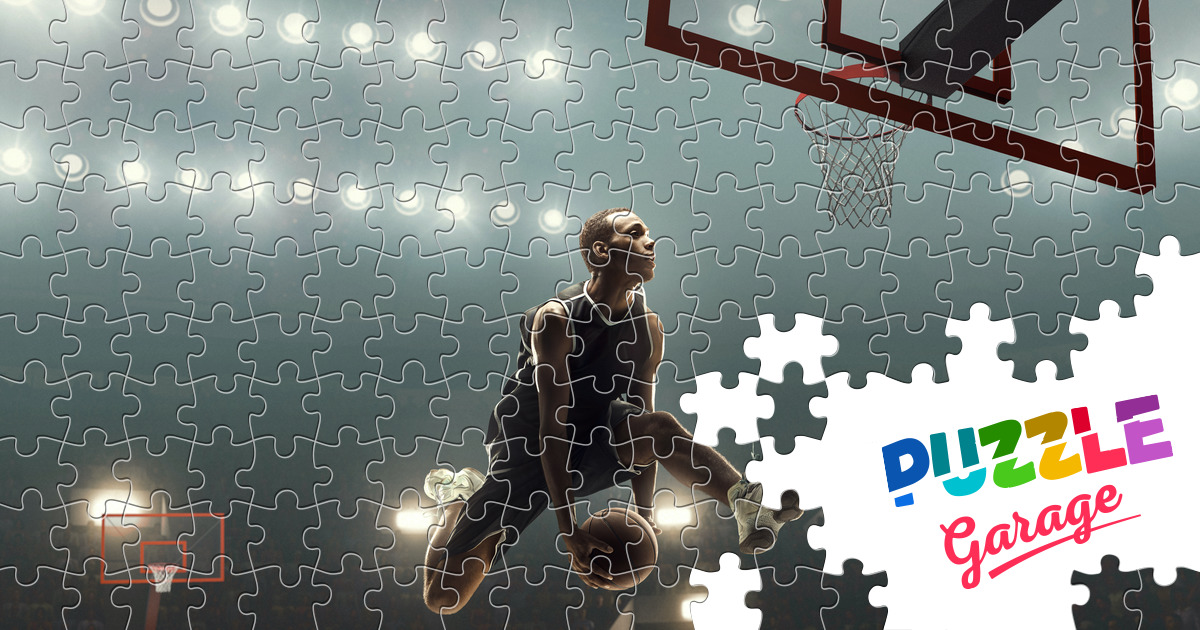 Basketball player Jigsaw Puzzle (Sport, Basketball) Puzzle Garage