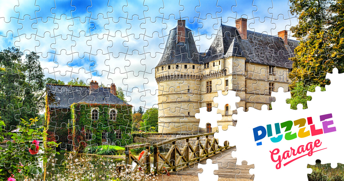 Islet Castle in the Loire Valley Jigsaw Puzzle (Countries, France
