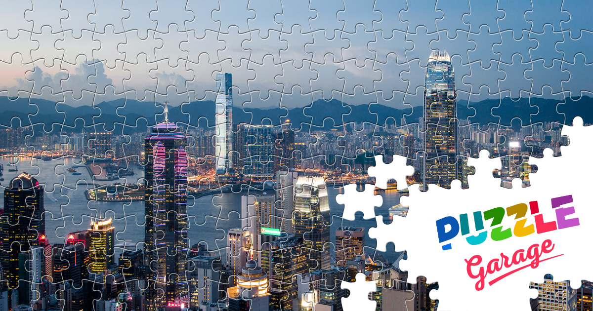 Hong Kong Jigsaw Puzzle (Countries, China) Puzzle Garage