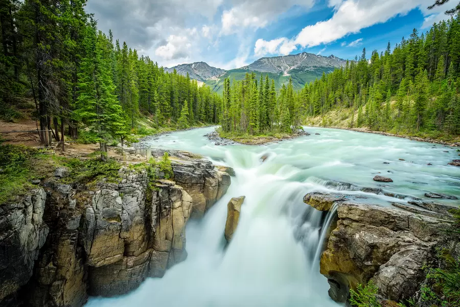Halna rzeka w Canada